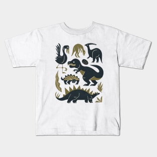 Jurassic Friends (Light) Kids T-Shirt